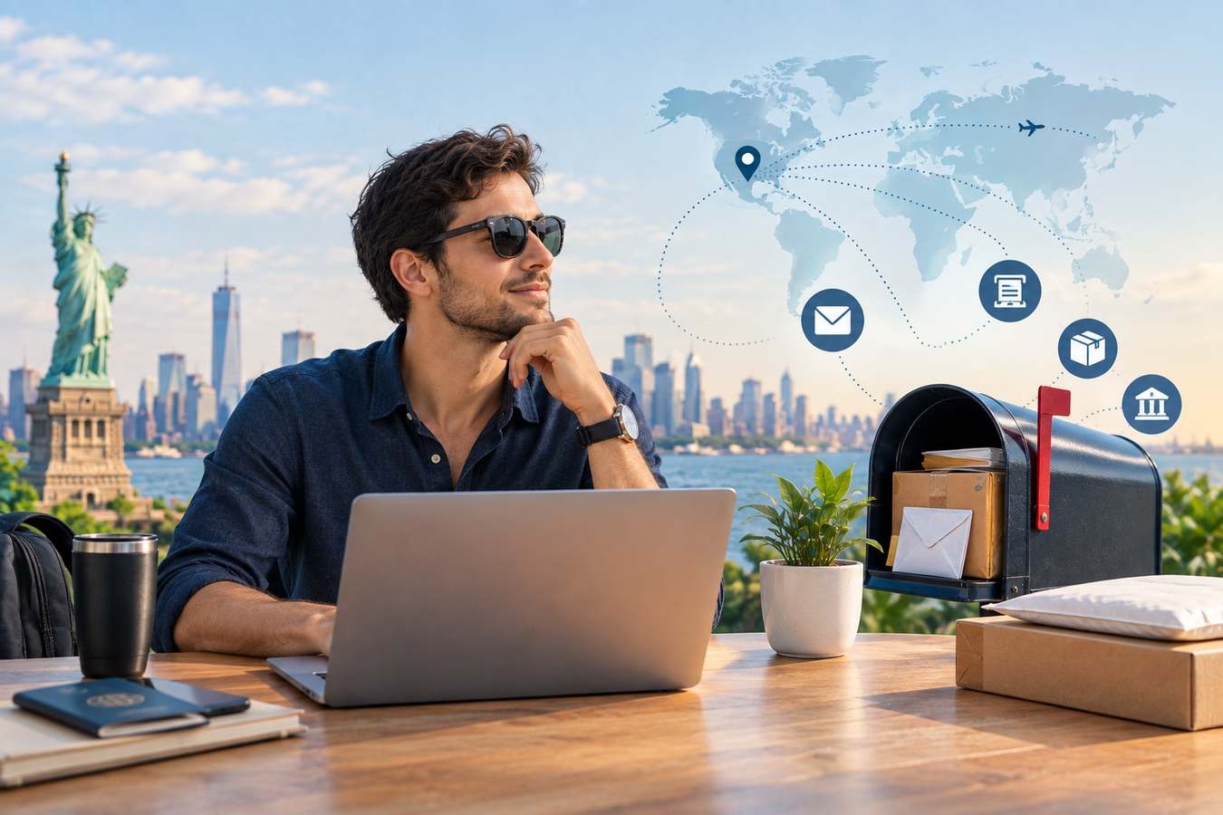 How International Entrepreneurs Manage US Business Mail from Anywhere