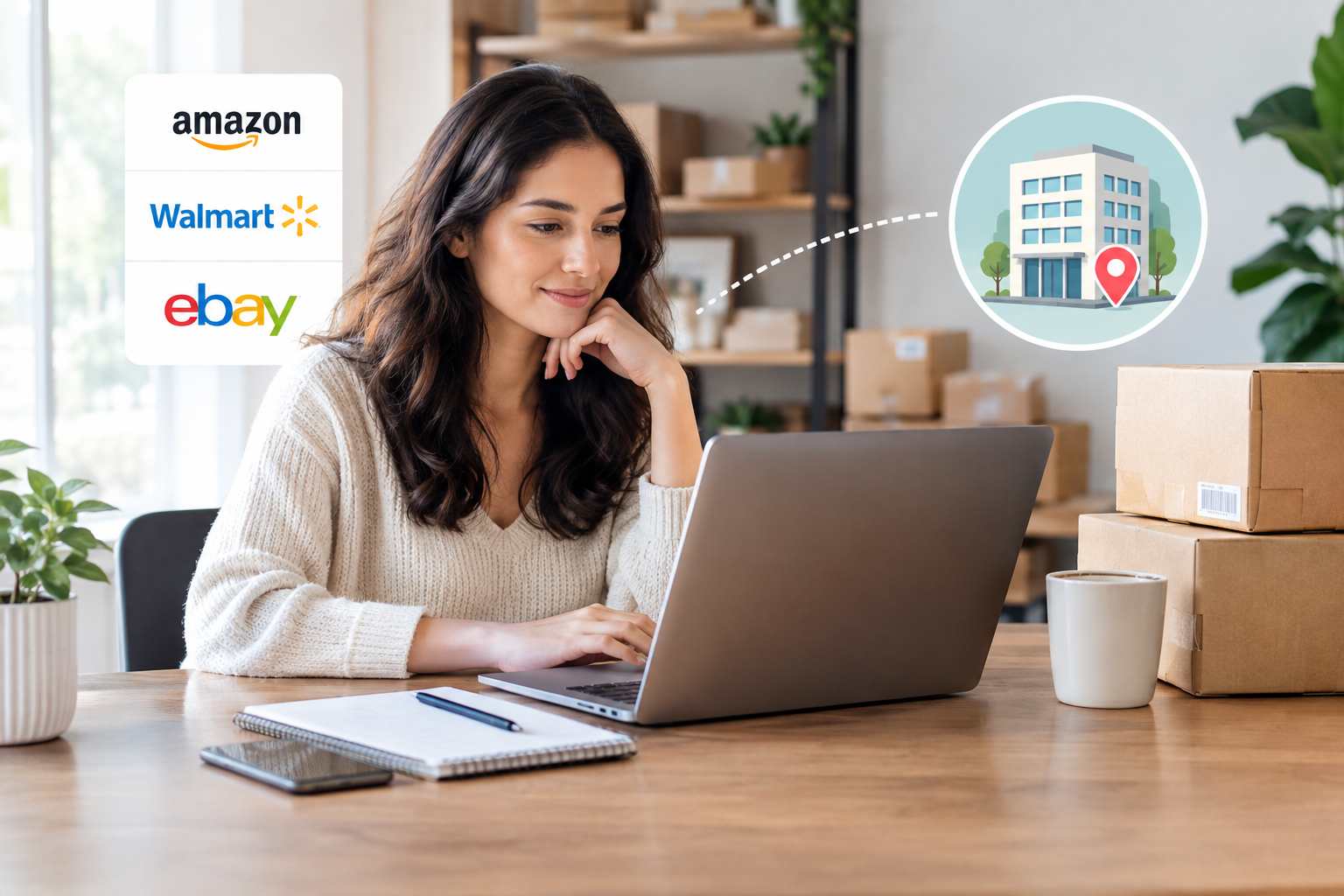 Why Marketplace Sellers Need a Separate Business Address for Amazon, Walmart & eBay